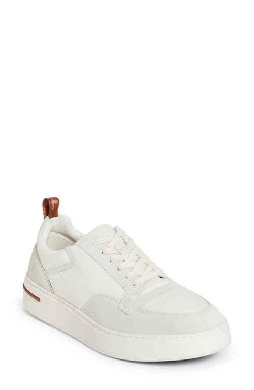 LORO PIANA Newport Walk Sneaker in 1000 - White