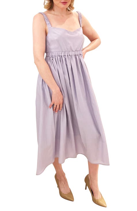 Emilia George Maternity Lauren Off Shoulder Dress