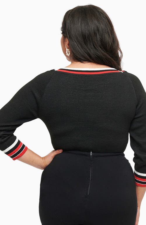 UNIQUE VINTAGE UNIQUE VINTAGE CLASSIC KNIT SWEATER