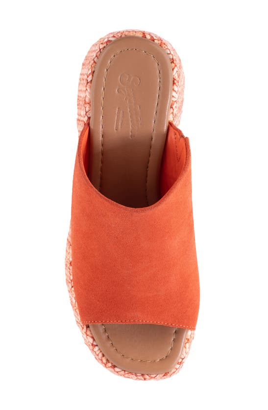 Shop Seychelles Tulip Platform Sandal In Orange