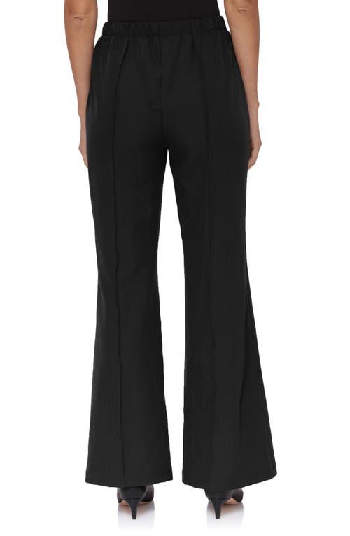 Shop Bagatelle Pull-on Wide Leg Pants In Black