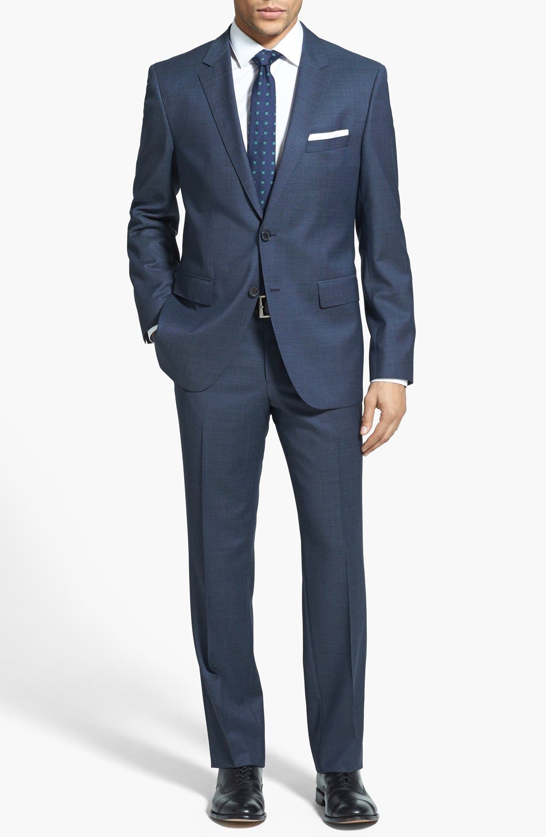 BOSS HUGO BOSS 'James/Sharp' Trim Fit Wool Suit | Nordstrom