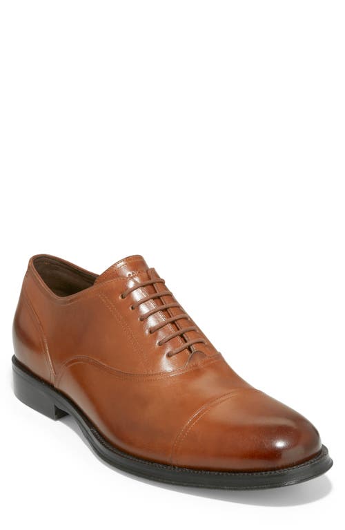 Cole Haan Modern Classics Cap Toe Oxford in British Tan at Nordstrom, Size 10.5