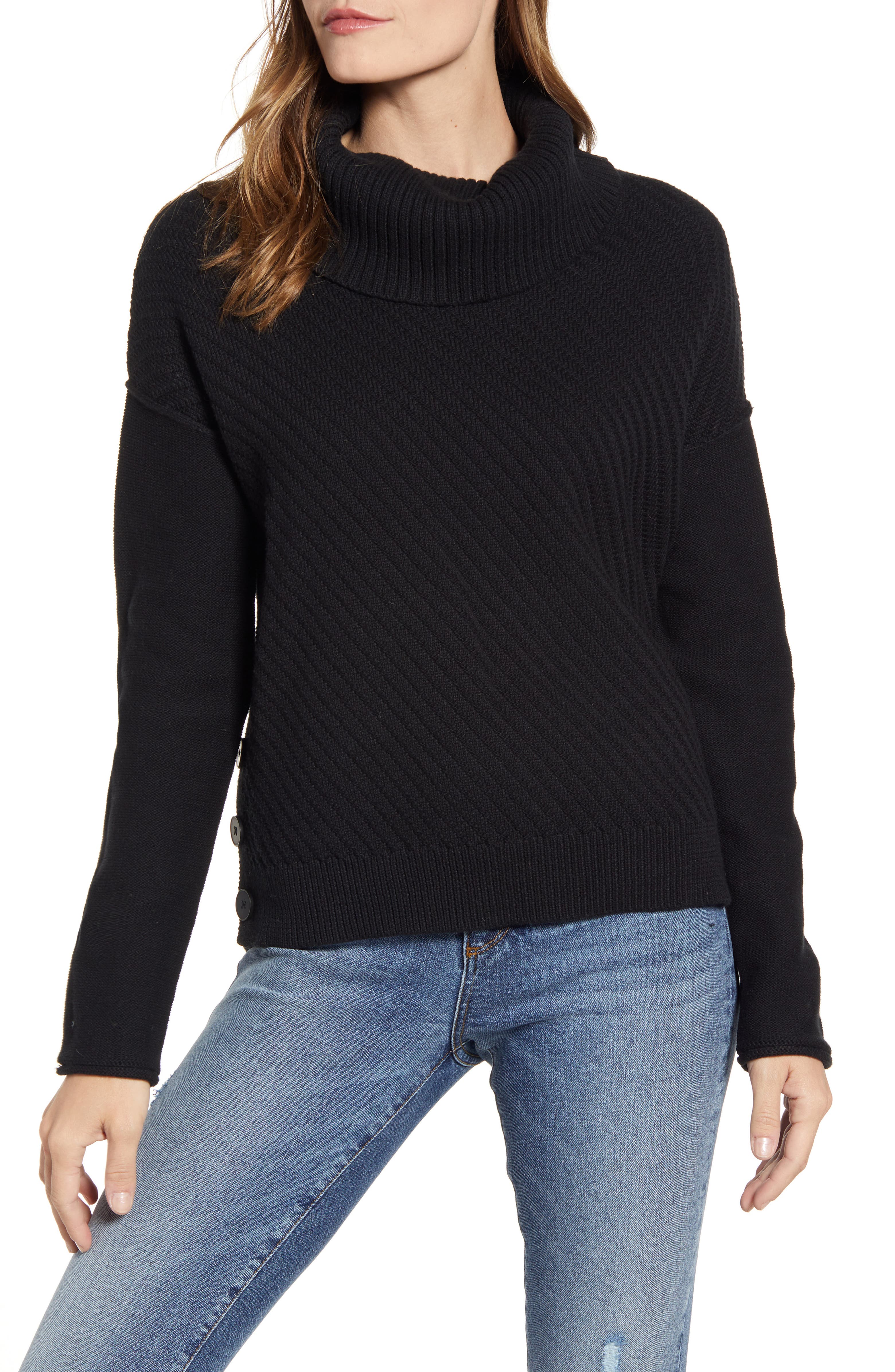 Caslon® Cowl Neck Sweater (Regular & Petite) | Nordstrom