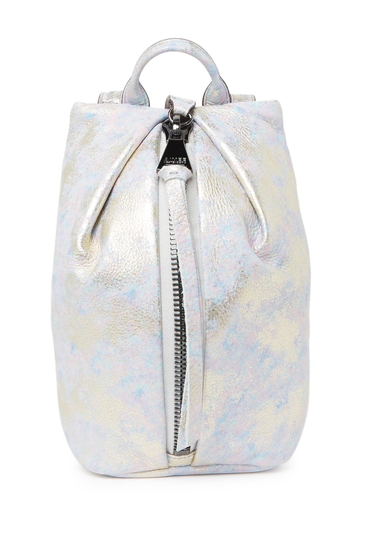 Aimee Kestenberg Tamitha Novelty Leather & Genuine Calf Hair Mini Backpack In Open Miscellaneous30