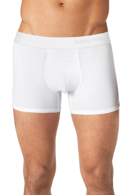 Click to view more detailed imagery on our partner's website Tommy John Cool Cotton Trunks In White