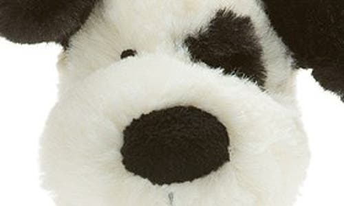 Jellycat 'dog' Grabber Rattle In Cream/black