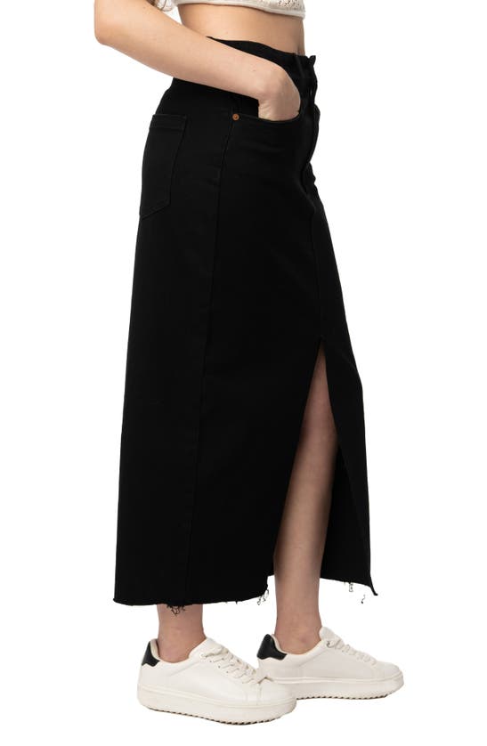 Shop Blanknyc Denim Midi Skirt In Needed Me