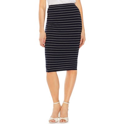 Vince Camuto Stencil Stripe Tube Skirt