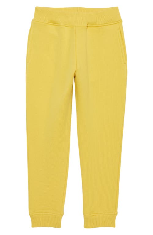 Marques'Almeida MARQUES ' ALMEIDA Kids' Organic Cotton Sweatpants in Yellow