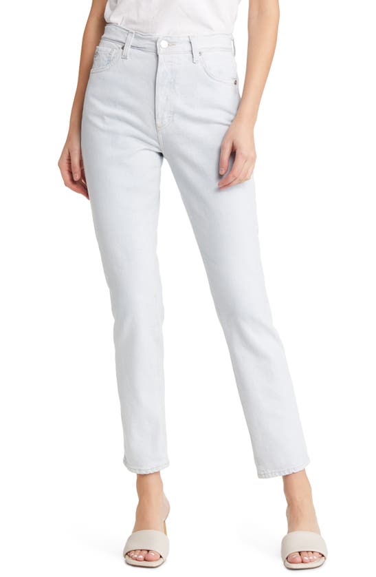 Ag Alexxis High Waist Slim Fit Jeans In Chalet