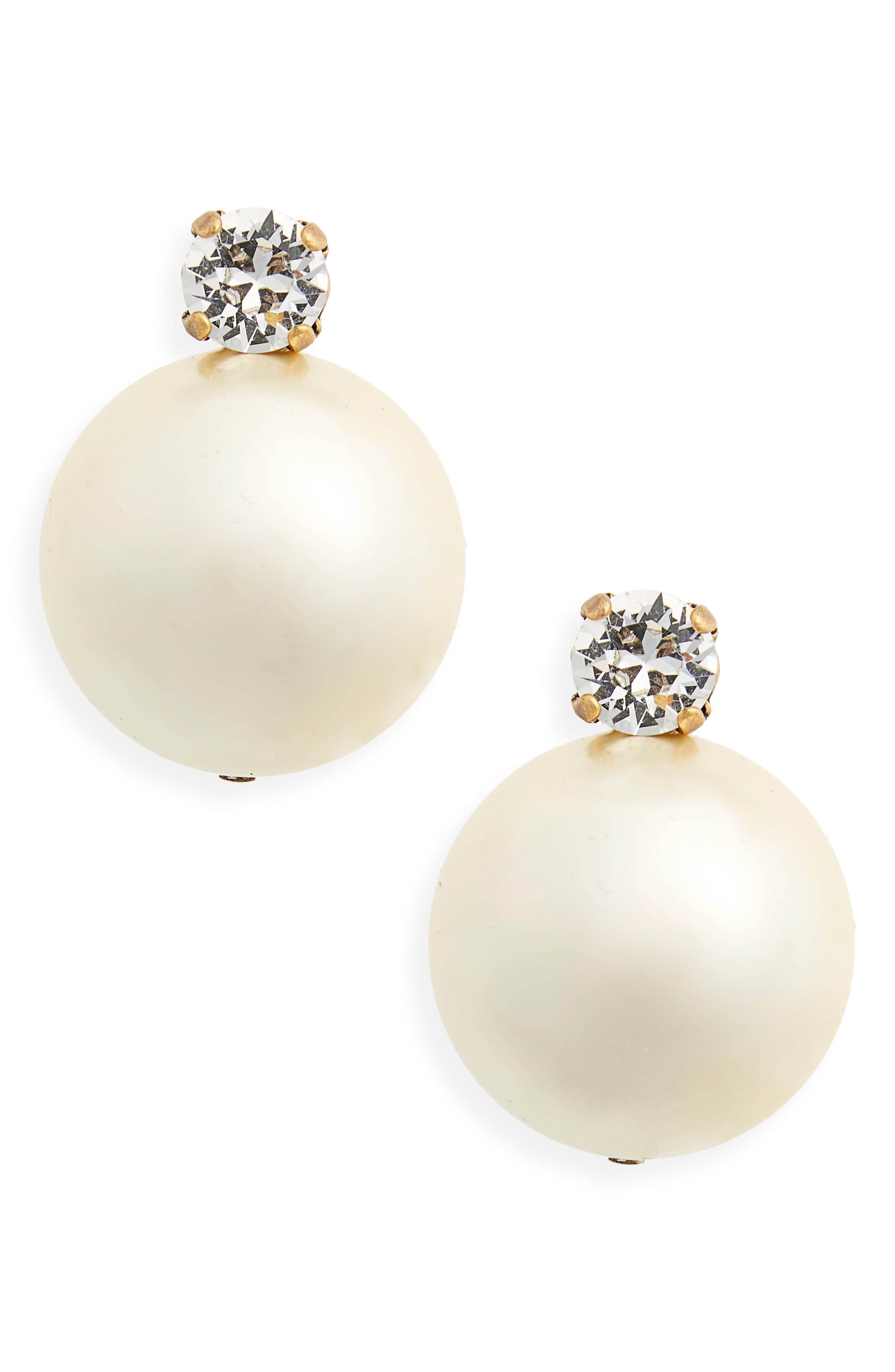 Tory Burch Imitation Pearl Drop Earrings Nordstrom