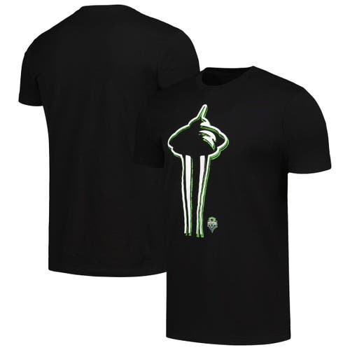 Men's Stadium Essentials Black Seattle Sounders FC Element T-Shirt