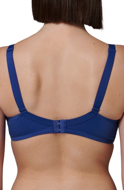 Simone Perele Wish Underwire Plunge Bra In Electric Blue