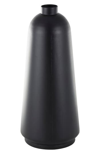 VIVIAN LUNE HOME VIVIAN LUNE HOME BLACK METAL VASE