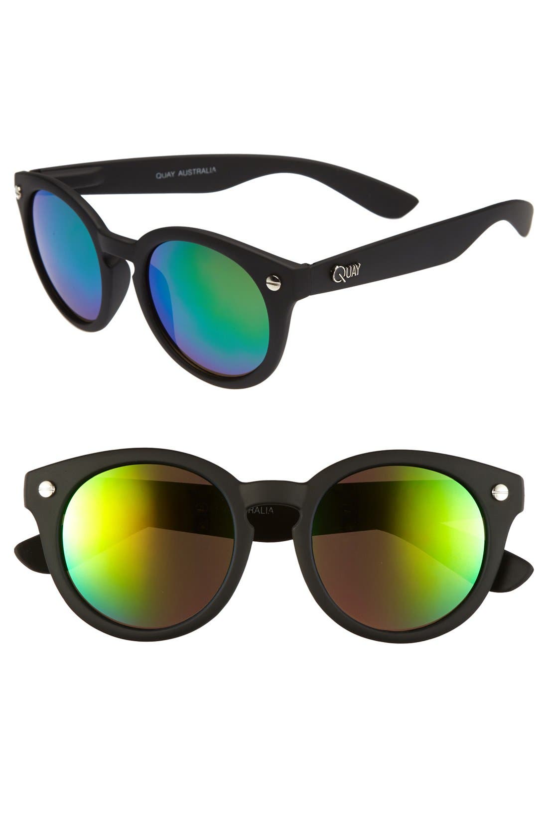 Quay 50mm Retro Sunglasses Nordstrom