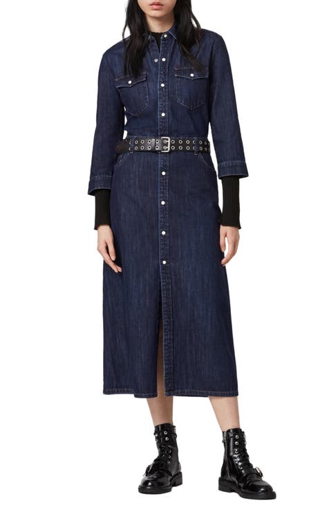 All Saints Denim Dress