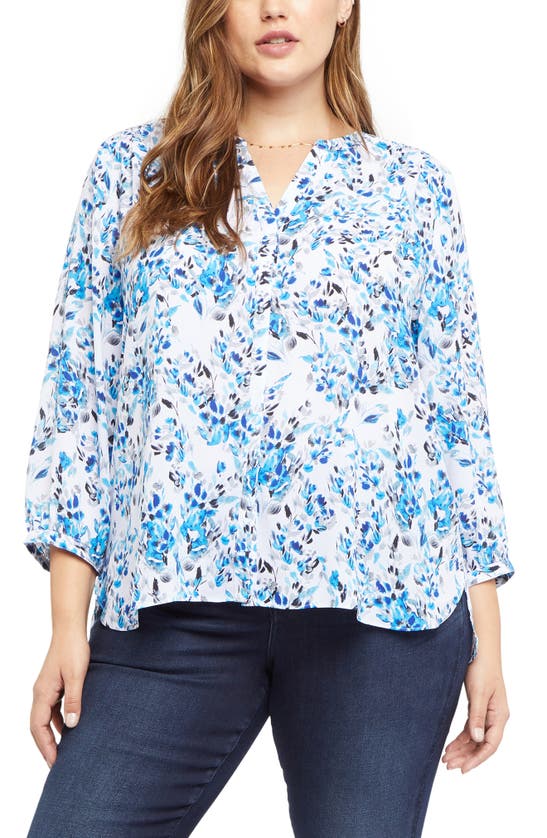 Nydj Blouse In Blue Willow | ModeSens