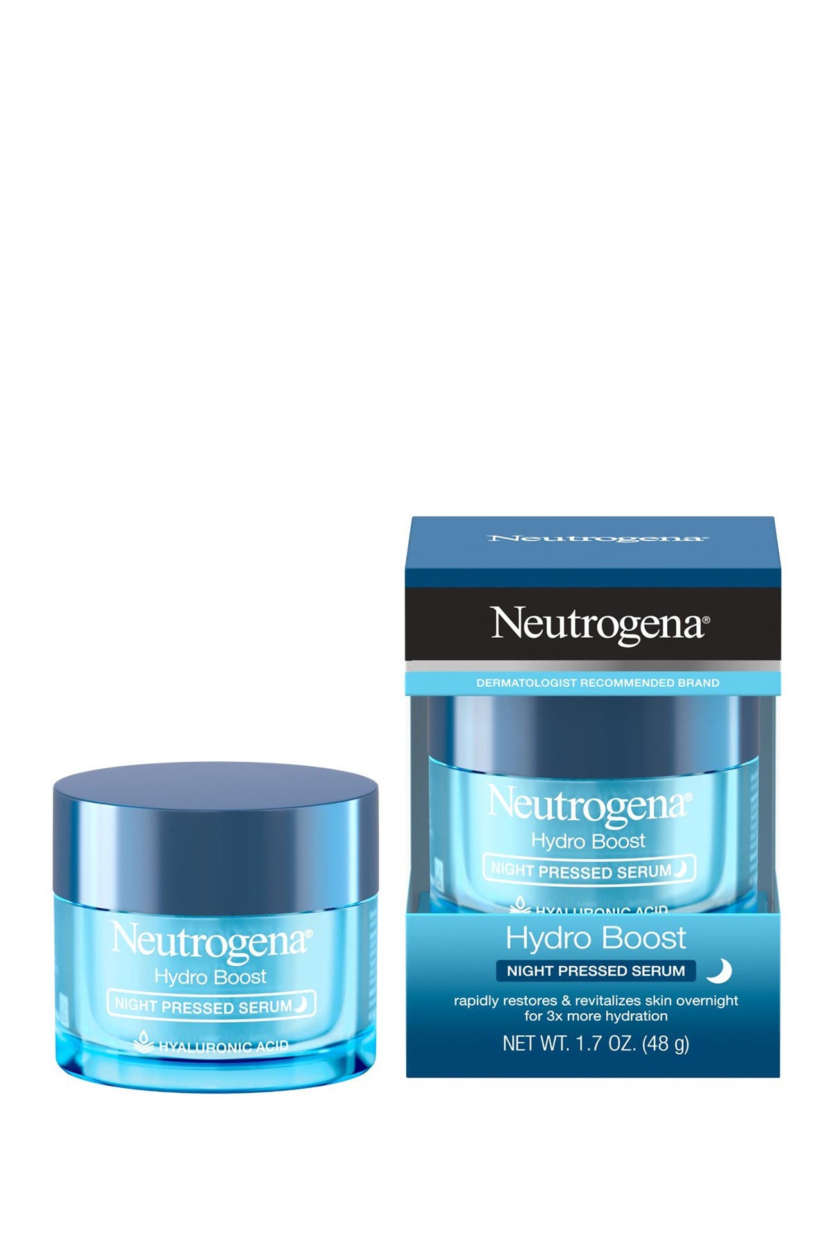 neutrogena hydro boost night pressed serum