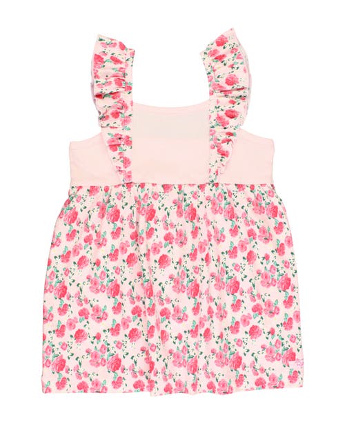 Shop Rufflebutts Baby Ruffle Strap Mixed Print Dress In English Roses