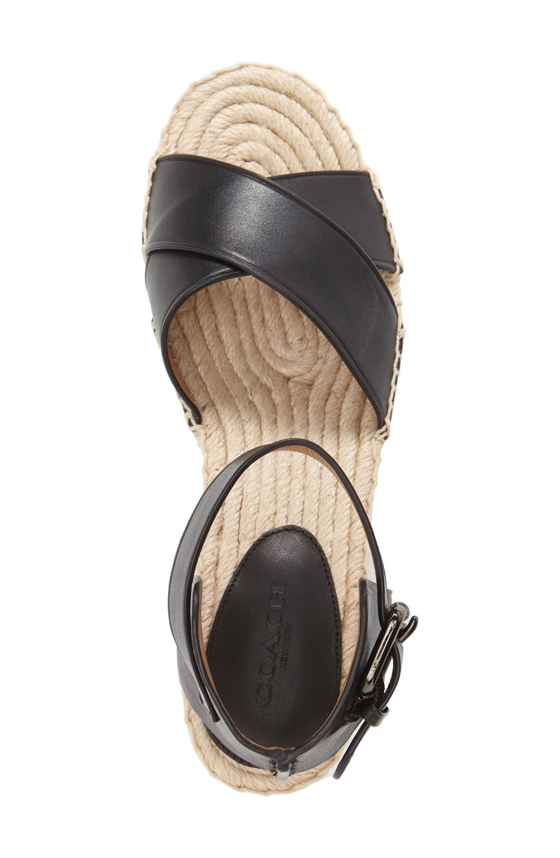 coach primrose flatform espadrille