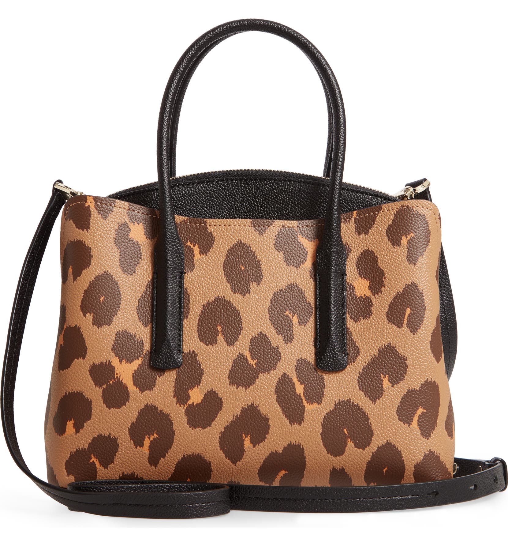 Kate Spade New York Medium Margaux Leopard Print Leather