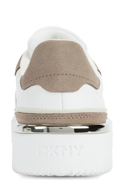 Shop Dkny Bethan Platform Sneaker In Ash - Ash