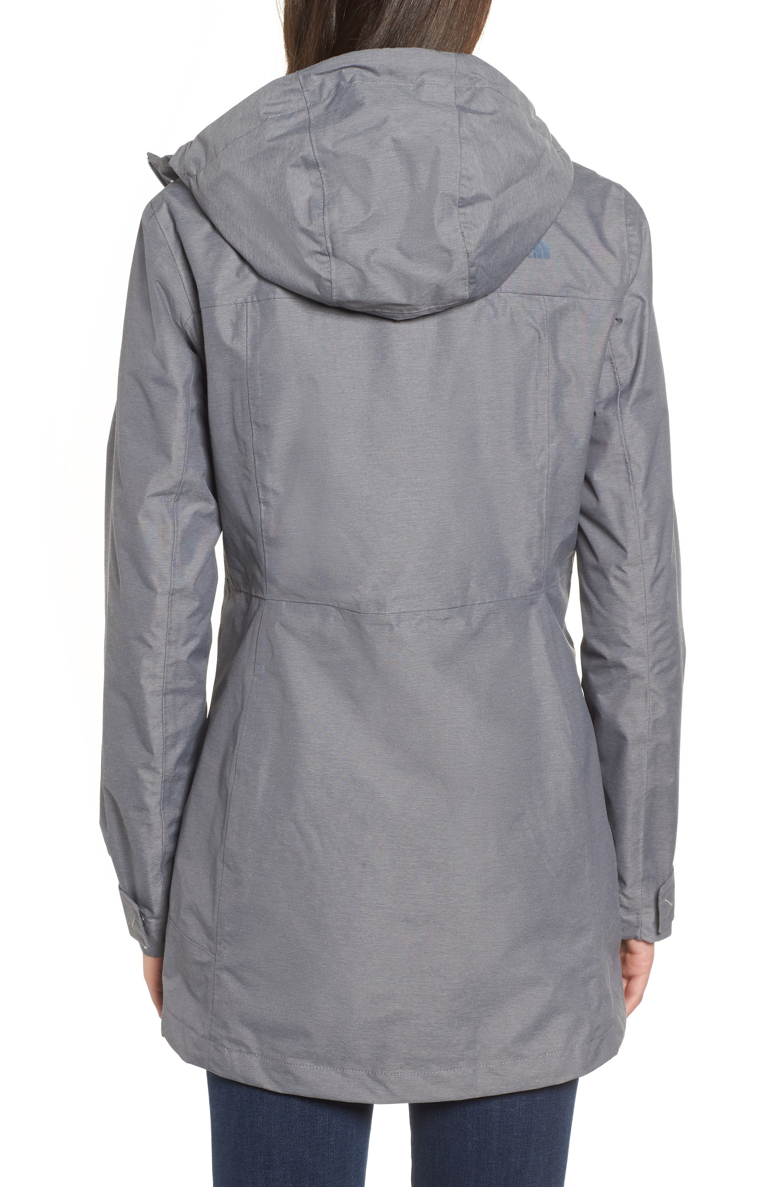 the north face women's city midi trench