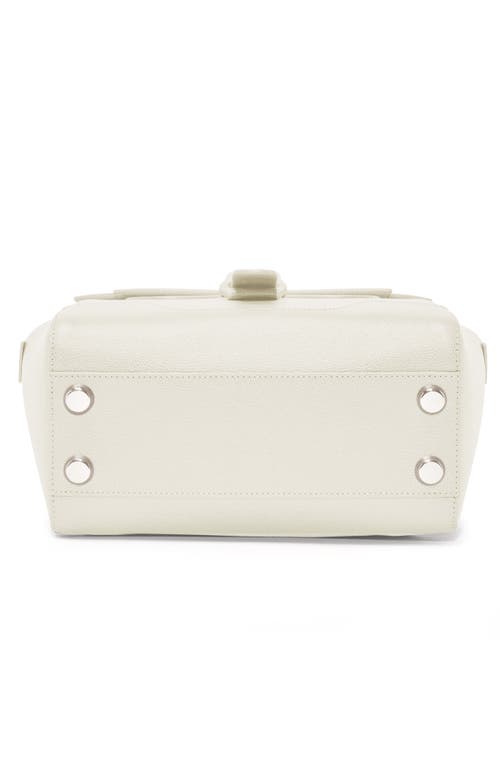Shop Senreve Midi Maestra Pebbled Leather 4-way Convertible Handbag In Cream