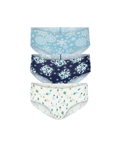 Adore Me Mabel Hipster Panties In Novelty Blue