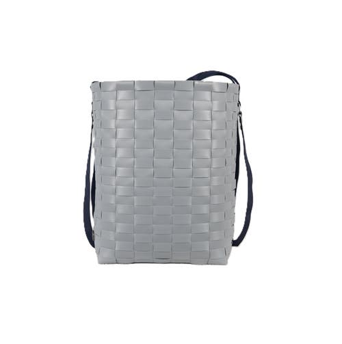 Handed By Go! Sport Recycled Plastic Weekender Bag In Steel Grey/blue