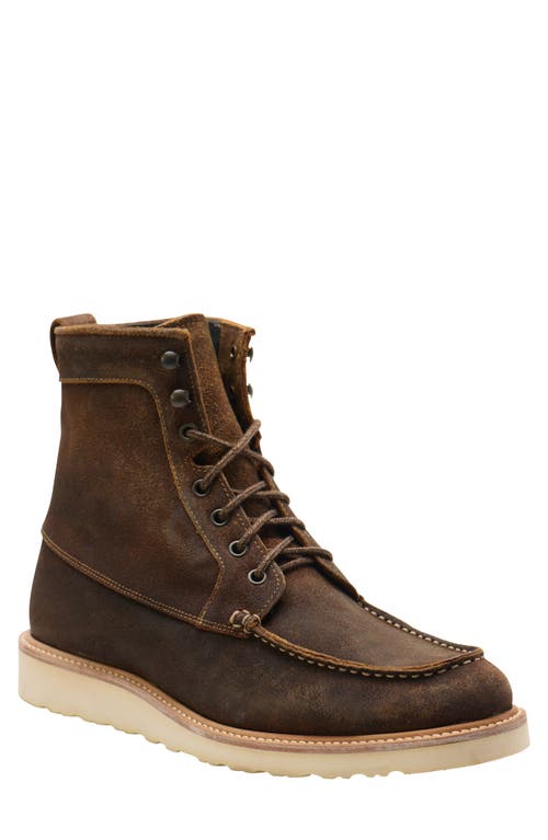 Mateo All Weather Water Resistant Boot in Waxed Brown