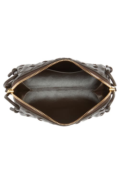 BOTTEGA VENETA BOTTEGA VENETA MINI CONCERT INTRECCIATO LEATHER CROSSBODY BAG 