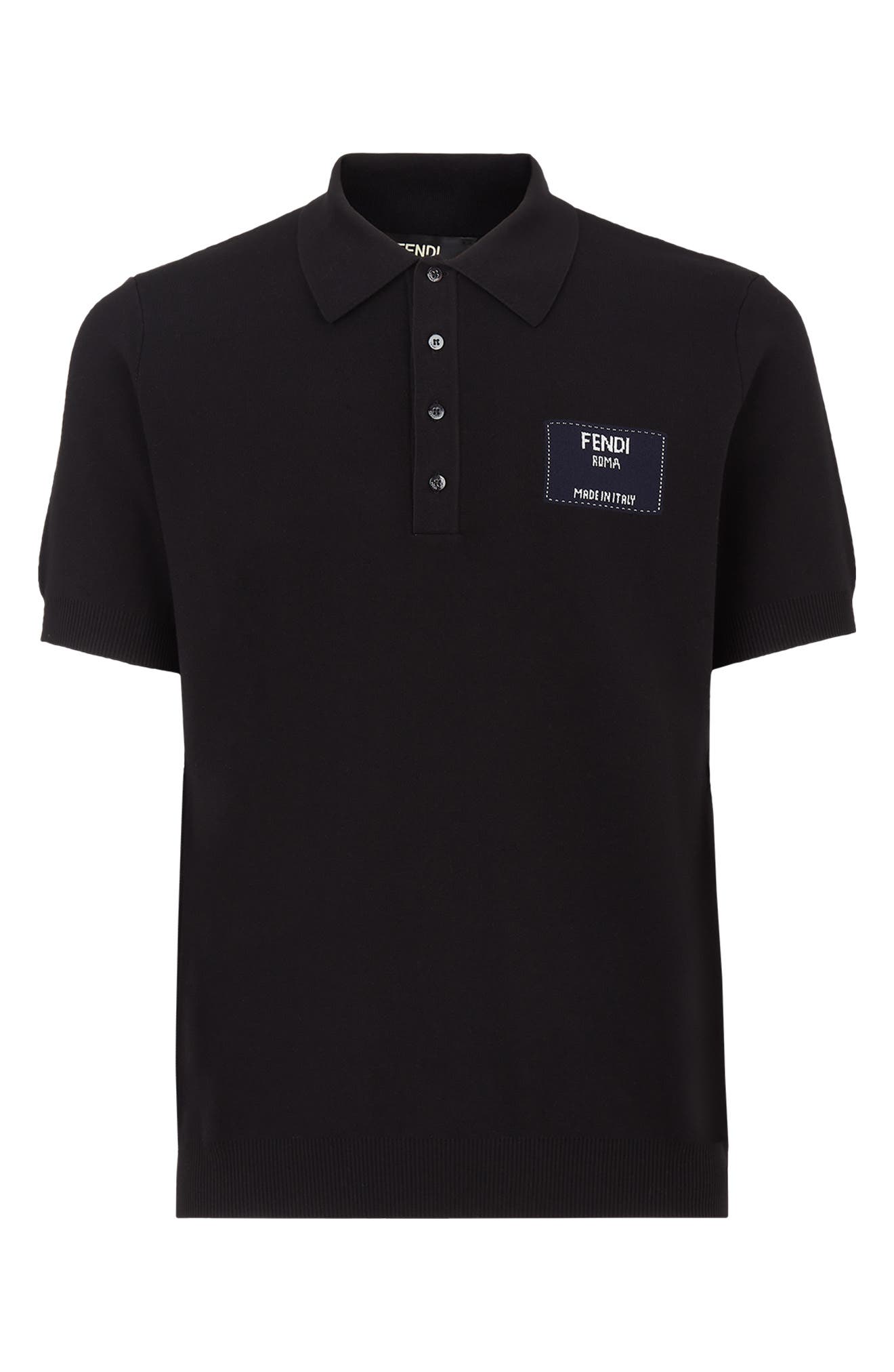 black fendi shirt mens