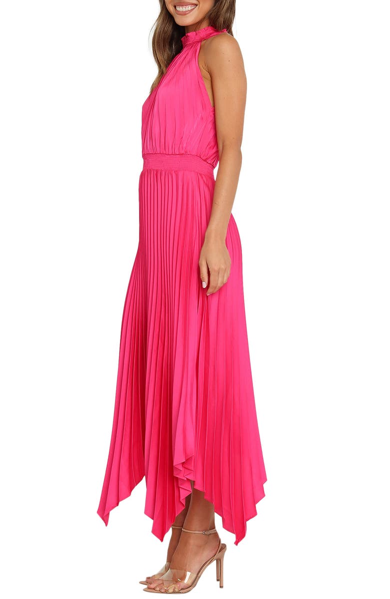 Elegant Pleated Sleeveless Maxi Dress