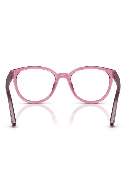 Vogue 47mm Pillow Optical Glasses In Rose