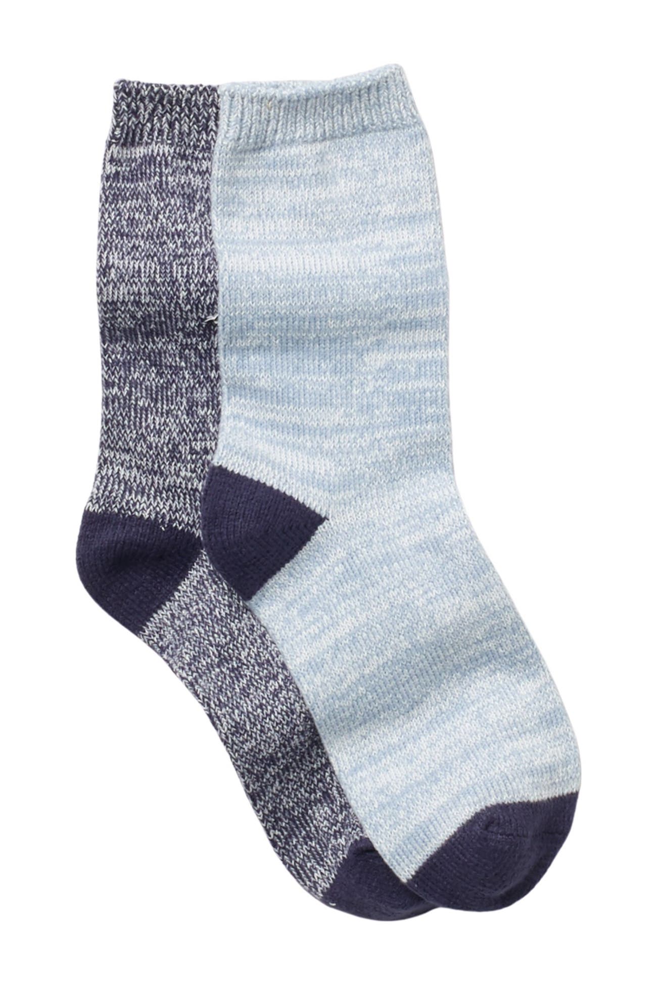 Jessica Simpson | Marbled Knit Crew Socks - Pack of 2 | Nordstrom Rack