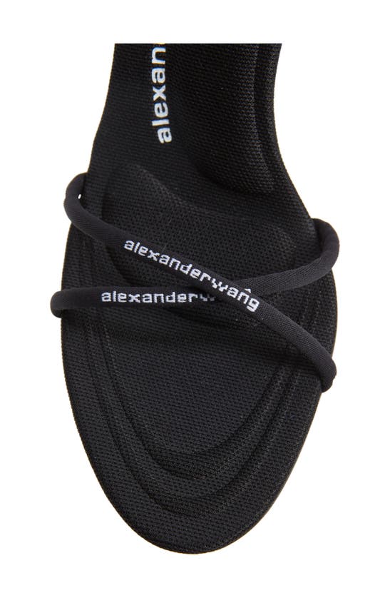 Shop Alexander Wang Helix Strappy Stiletto Sandal In Black