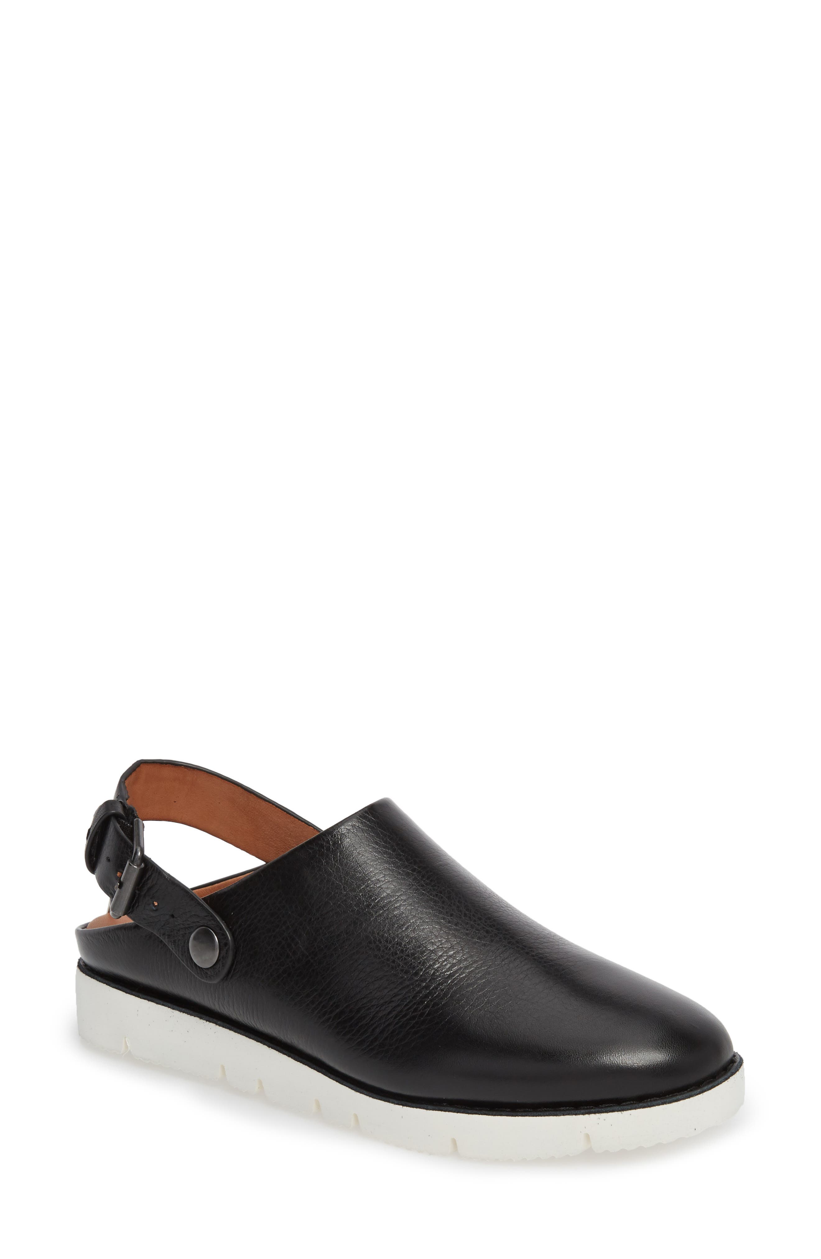 Gentle Souls By Kenneth Cole Esther Convertible Platform Slingback- Black