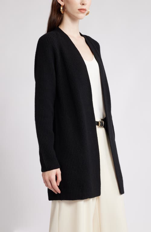 NORDSTROM NORDSTROM RIB LONG CARDIGAN