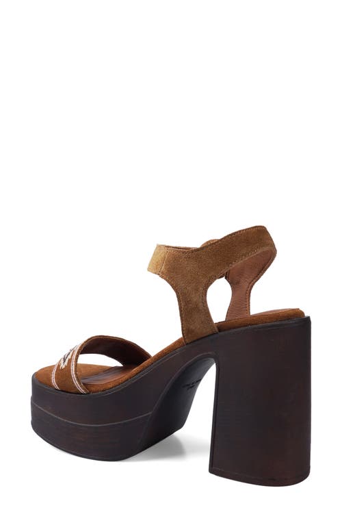 Shop Candies Candie's Torina Platform Sandal In Tan