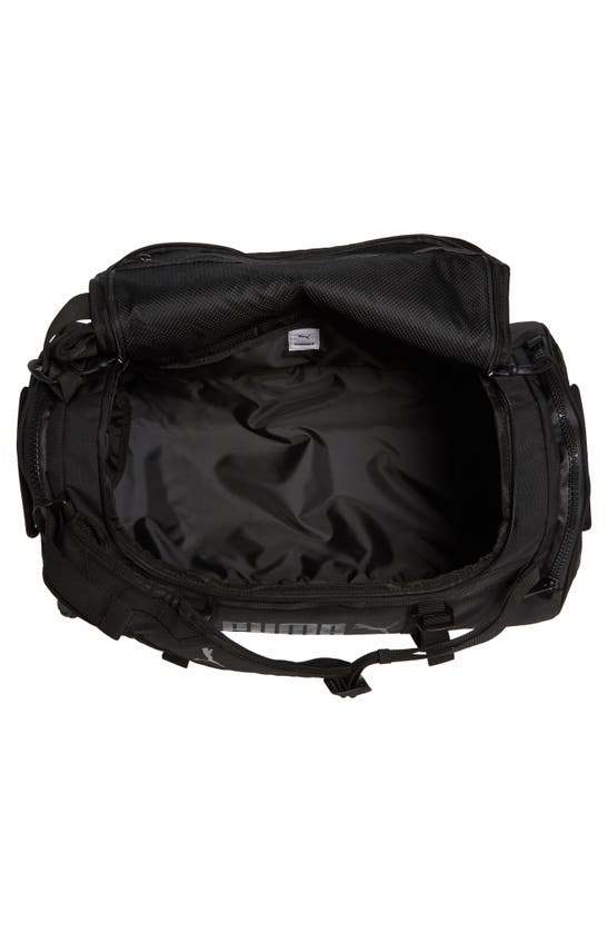 Shop Puma X Pleasures Duffle Bag In  Black