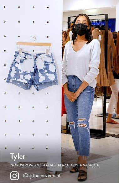 frame ultra baggy denim shorts