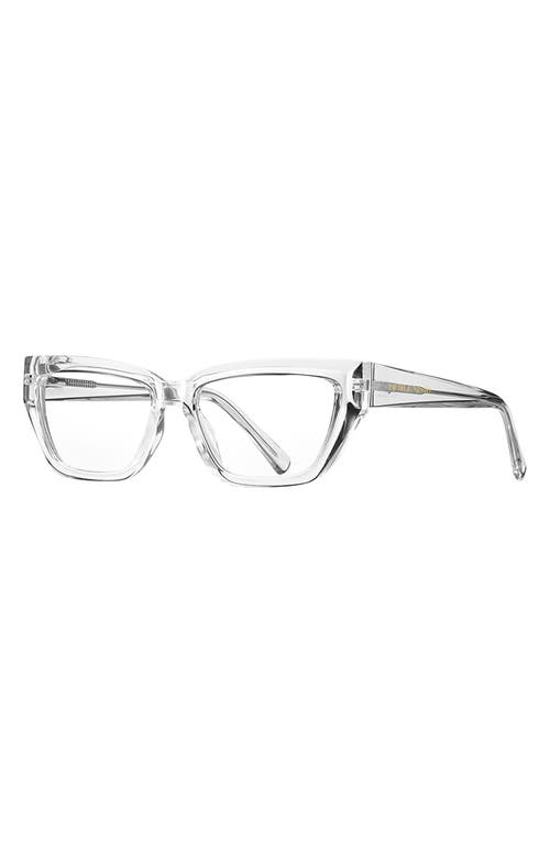 Fifth & Ninth Maya 53mm Geometric Blue Light Blocking Glasses In Clear