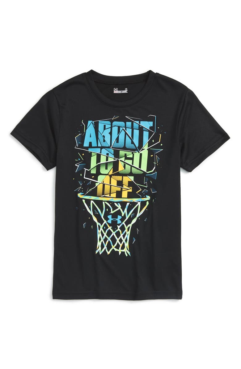 Under Armour 'About To Go Off' Graphic HeatGear® T-Shirt (Toddler Boys ...