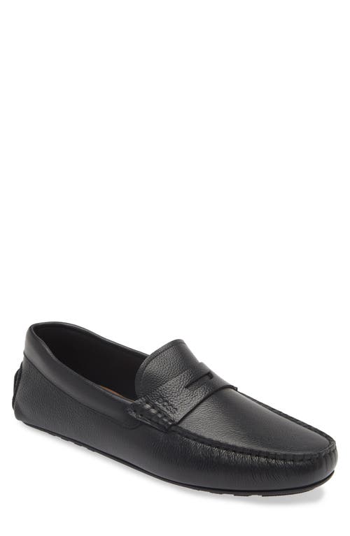 Shop Hugo Boss Boss Noel Driving Shoe In Black