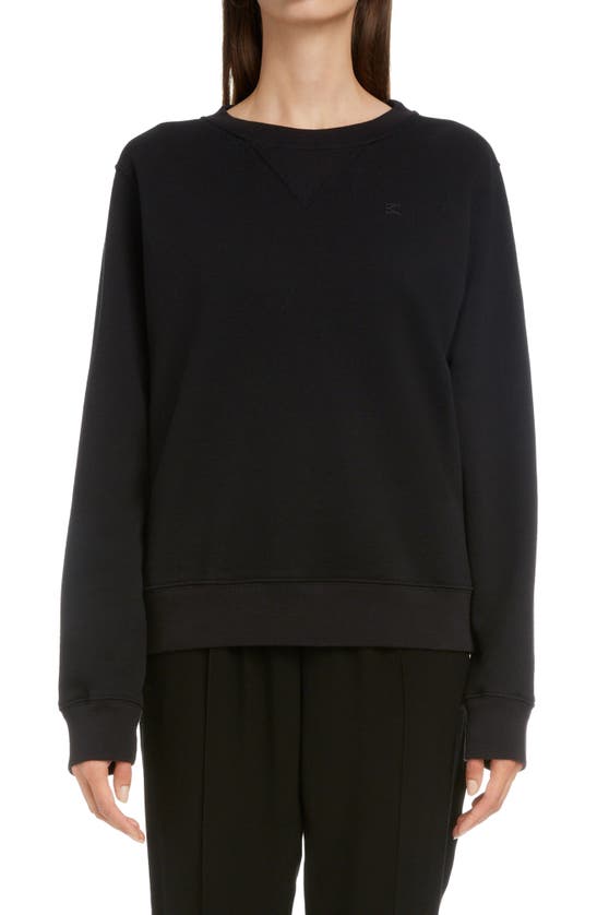 MAISON MARGIELA LOGO EMBROIDERED SWEATSHIRT,S51GU0084S25498