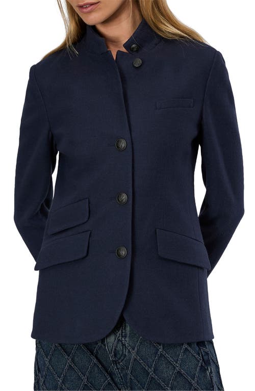 Shop Rag & Bone Slade Wool Blazer In Navy