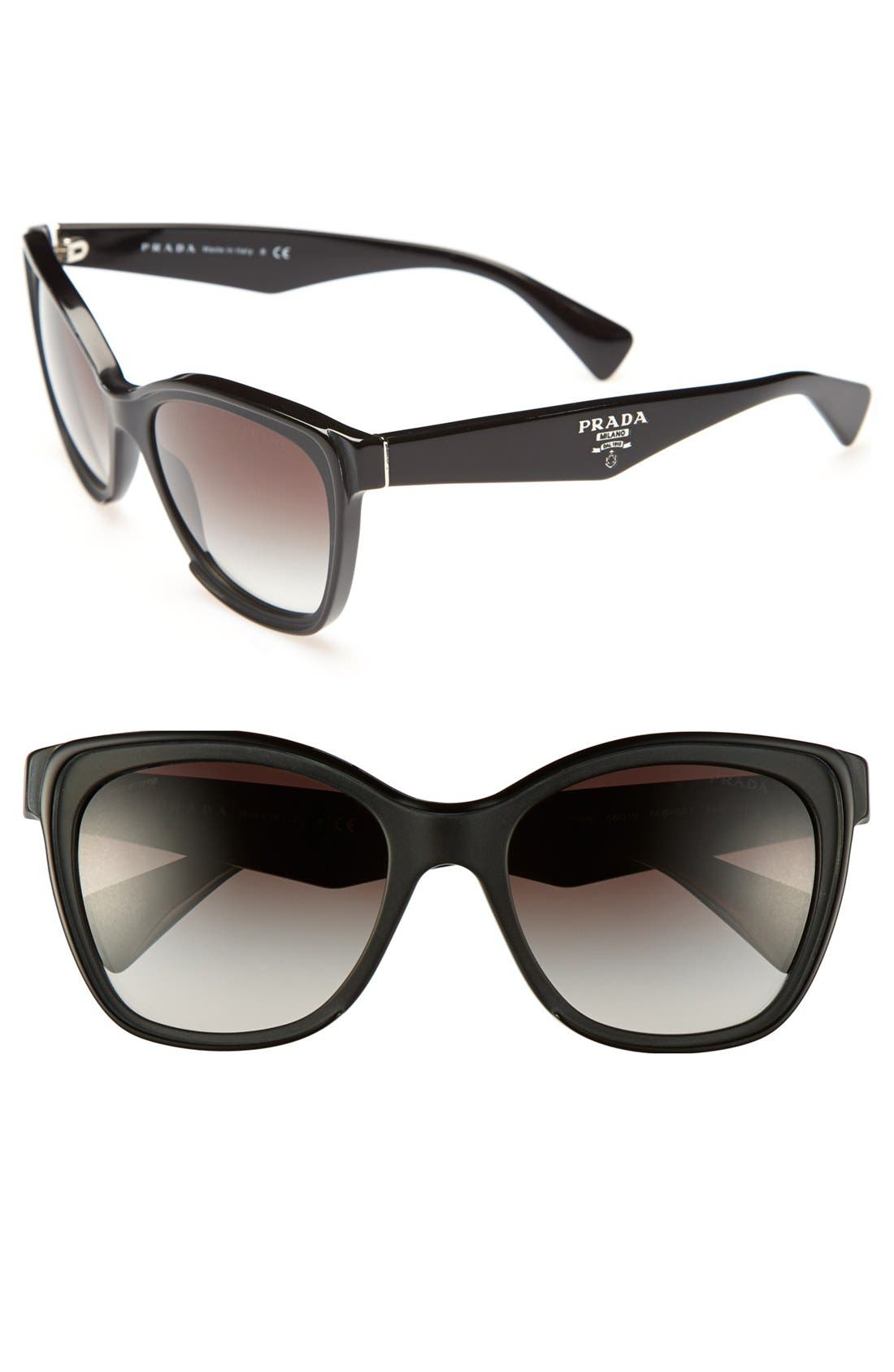 Prada 56mm Oversized Retro Sunglasses Nordstrom