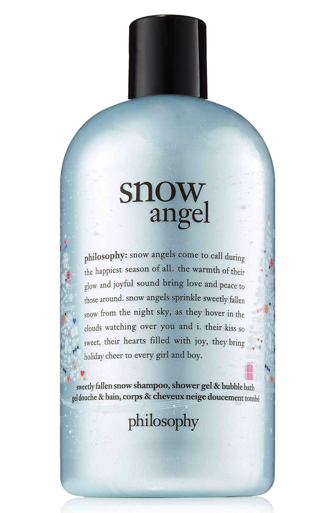 philosophy snow angel shampoo, shower gel & bubble bath (Limited